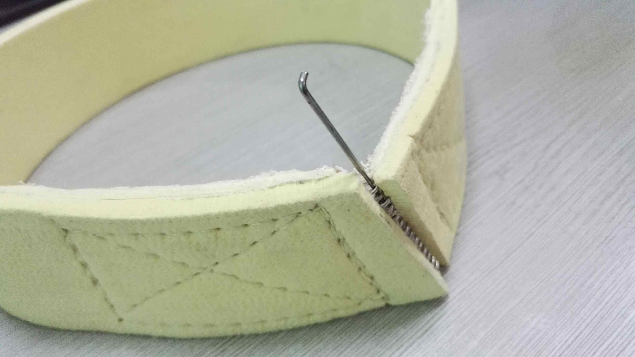 Felt Belt with Hidden Clipper Lace